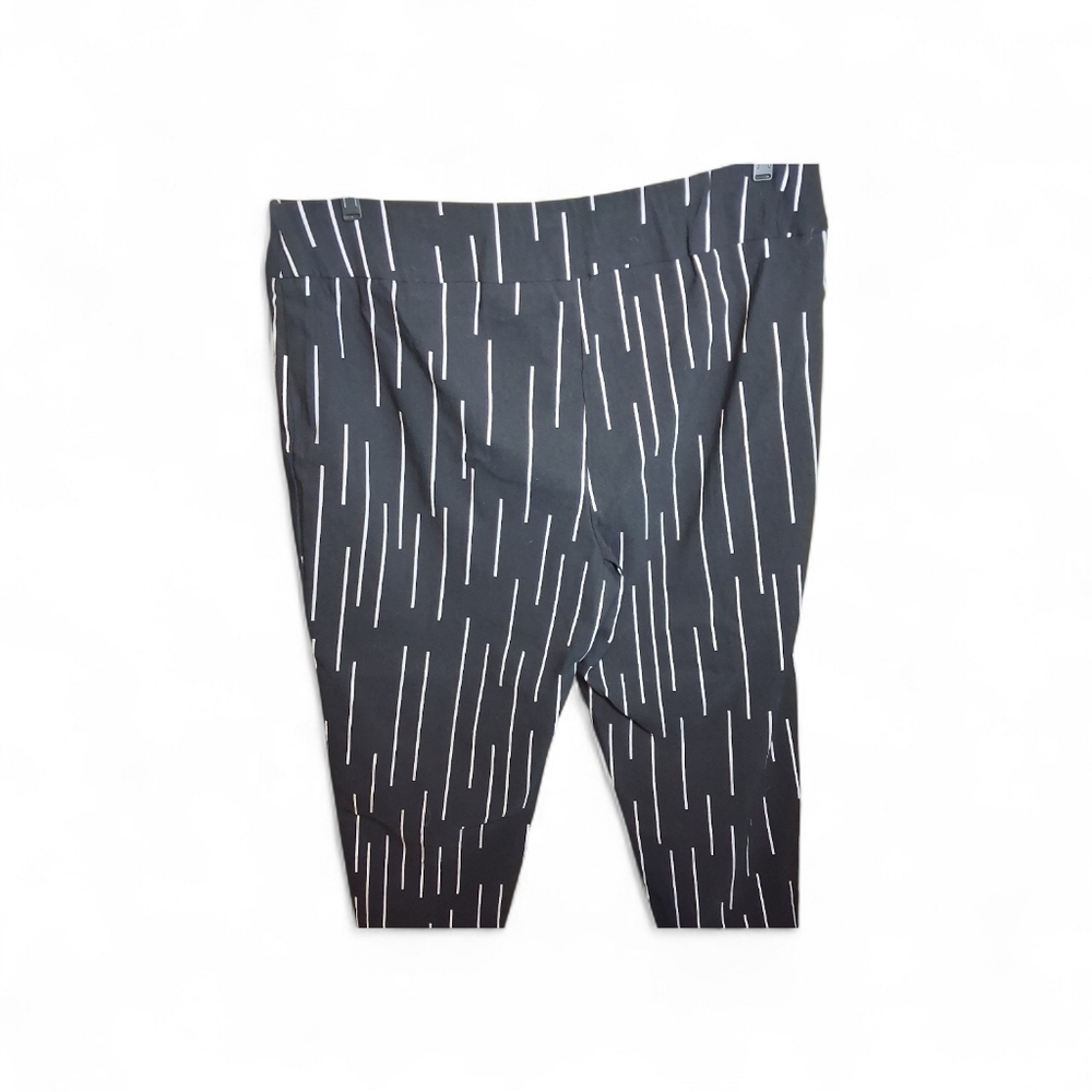 NWT Premise Studio Black Pull-On Capri Pants Sz XL Career Casual - Picture 6 of 6